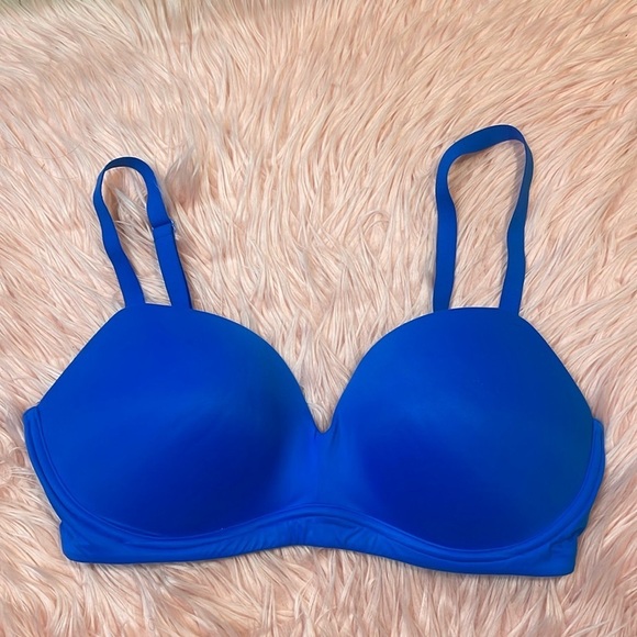 Dobreva Blue Wireless Bra Size 36D‎ - Picture 1 of 6